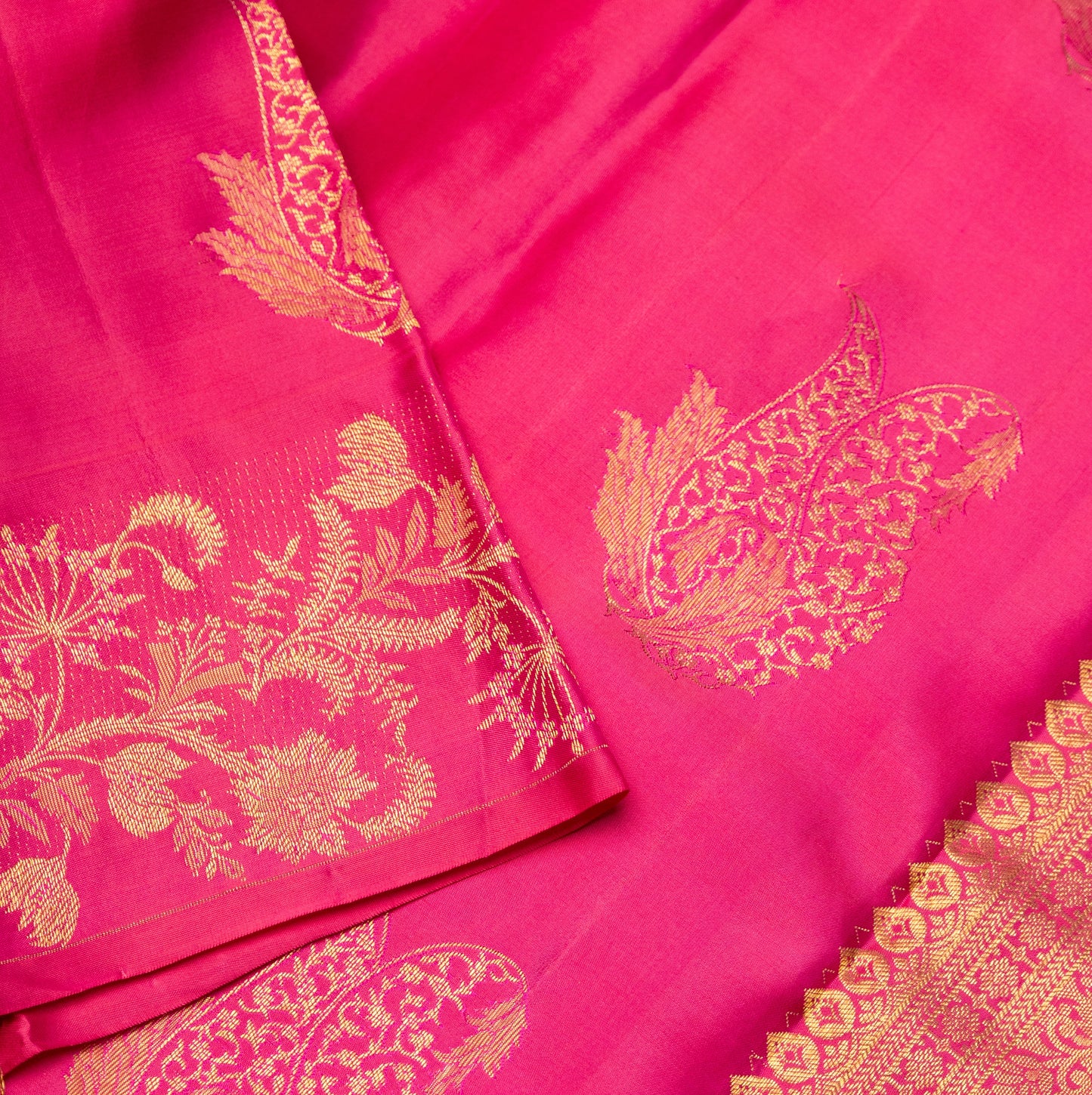 Soft Silk Pink Saree