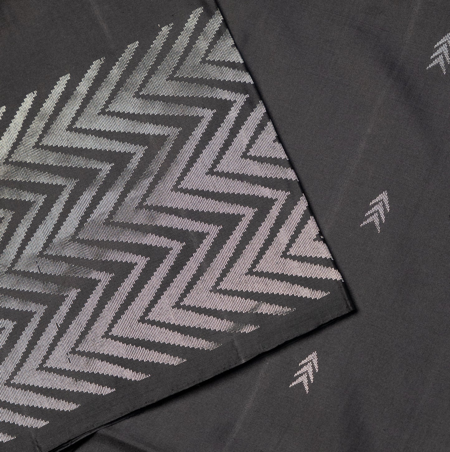 Pure Soft Silk Saree in Steel Grey