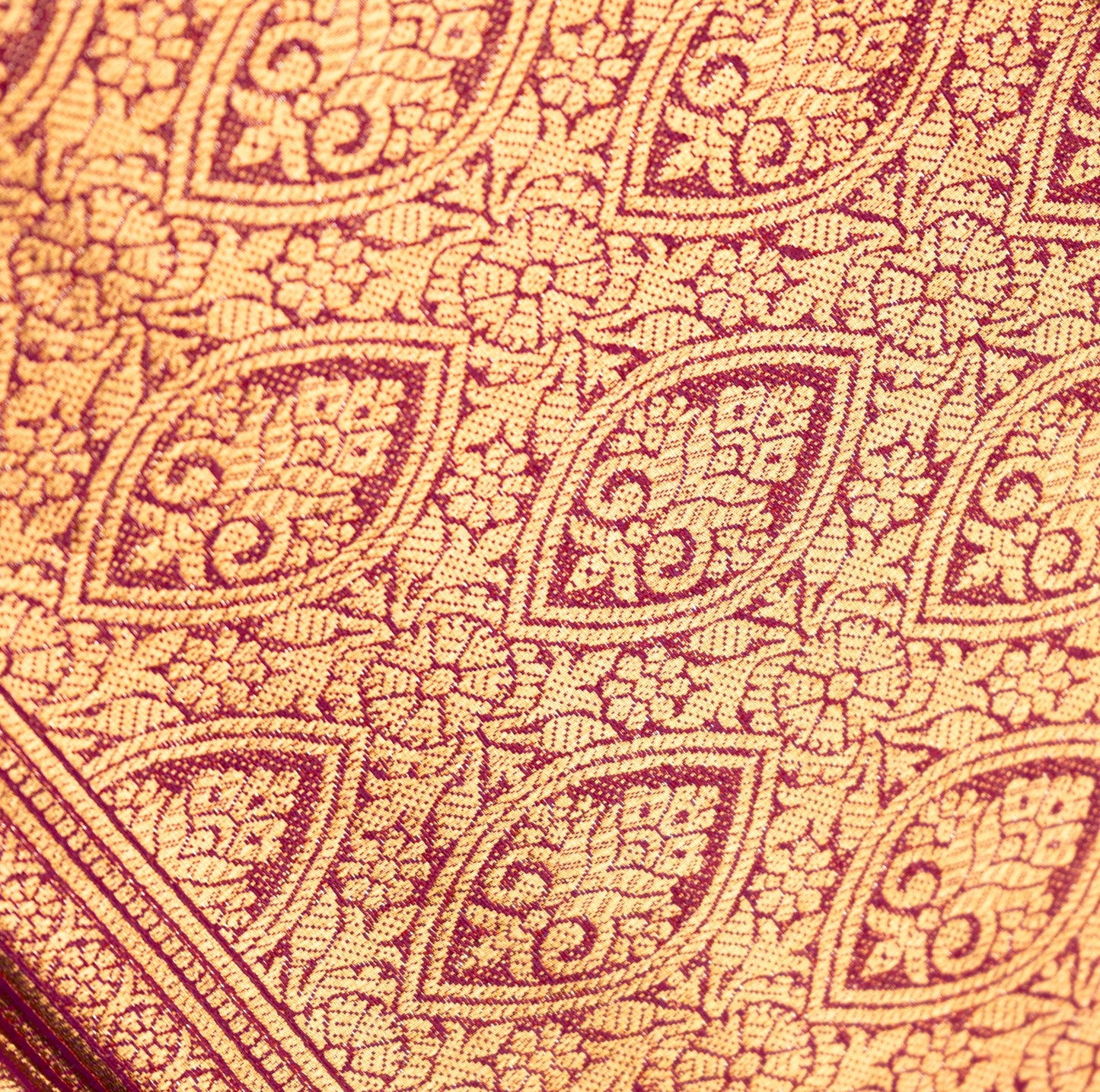 Light Pink Art Tissue Kanchipuram Saree with Border