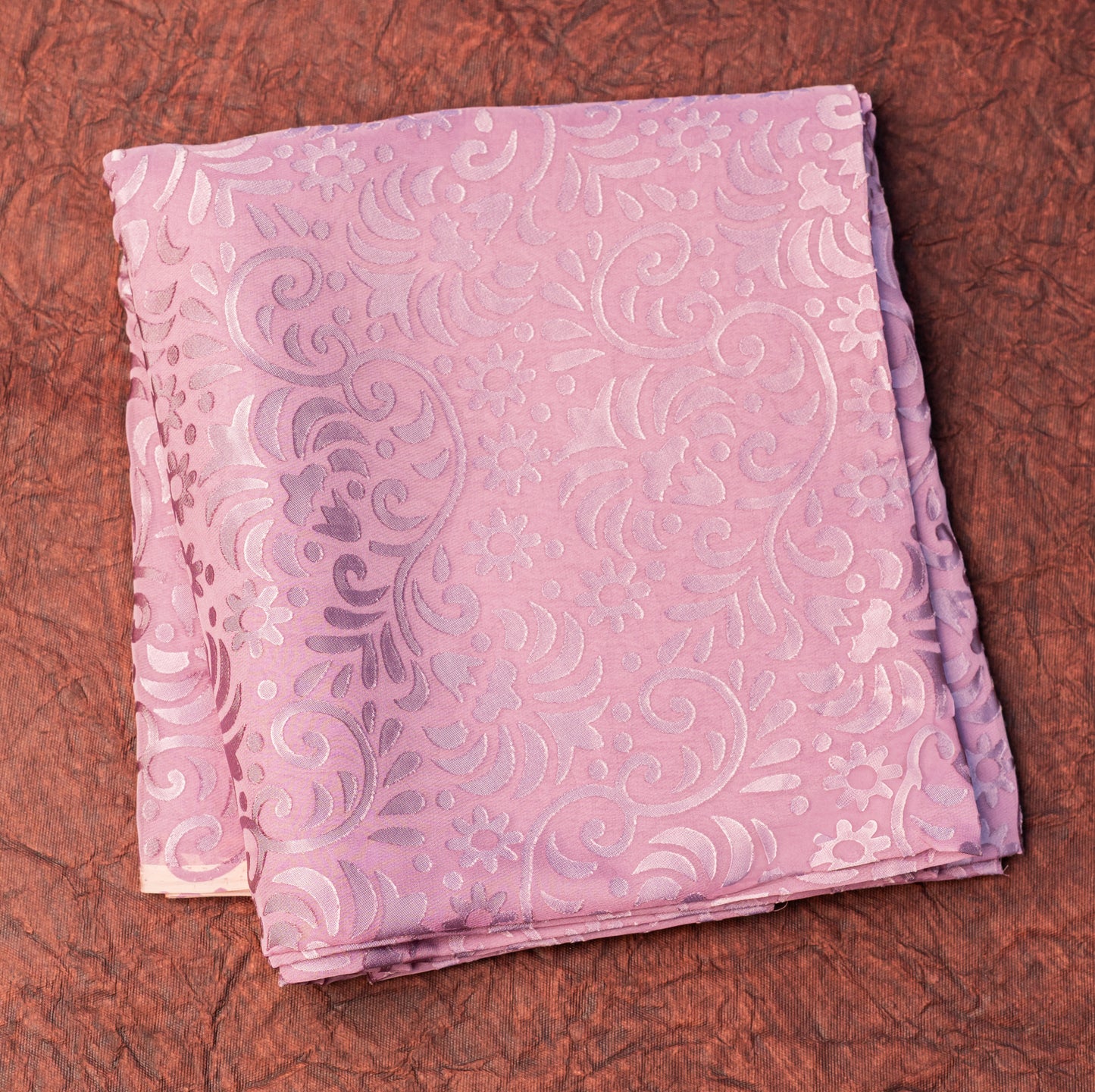 Voilet Saree with Brasso