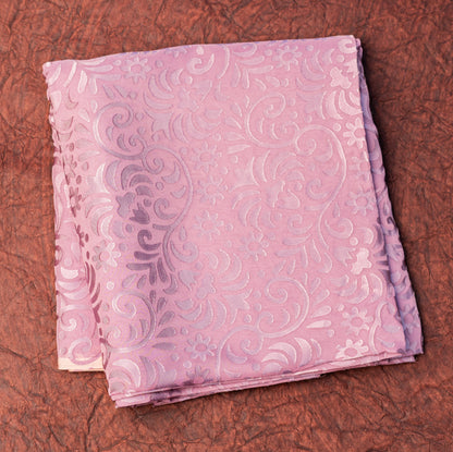 Voilet Saree with Brasso