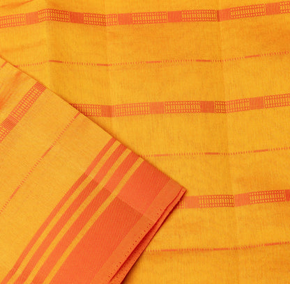 Mango Saree in Raw Silk with Lining pallu and Resham butta