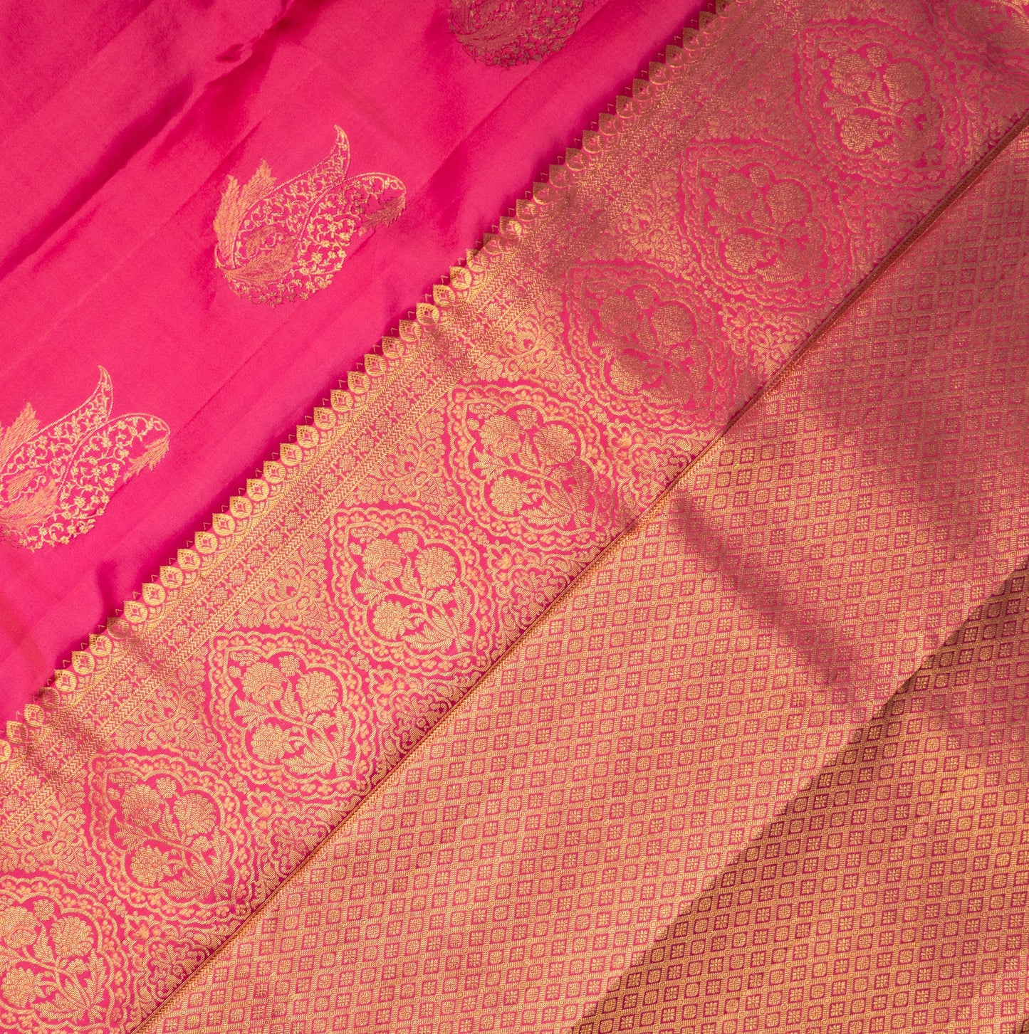 Soft Silk Pink Saree