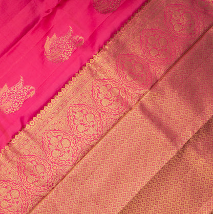 Soft Silk Pink Saree
