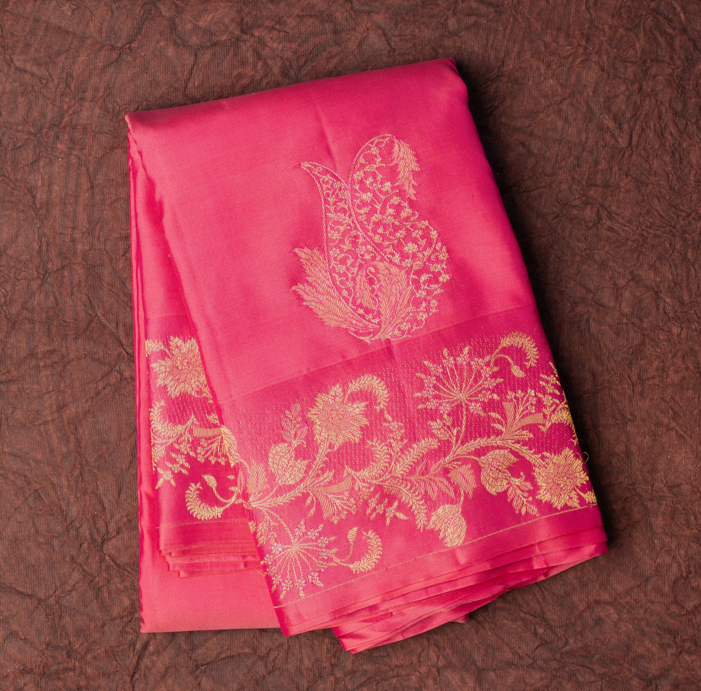 Soft Silk Pink Saree
