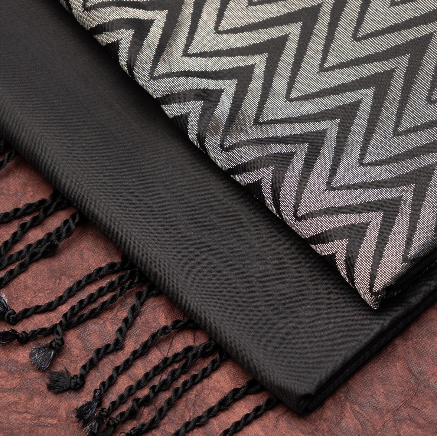 Pure Soft Silk Saree in Steel Grey