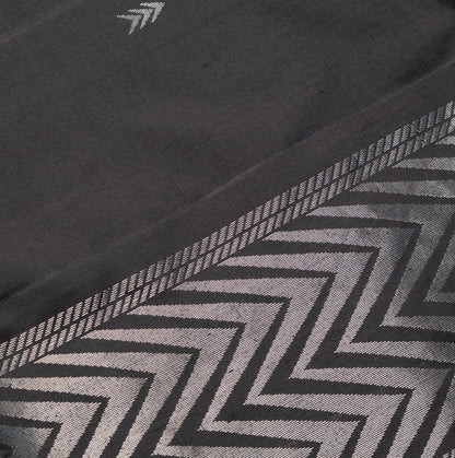 Pure Soft Silk Saree in Steel Grey